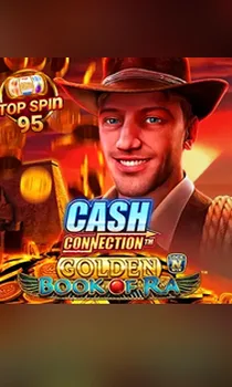 Cash Connection Golden Book of Ra Top Spin Max RTP Logo